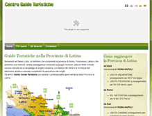 Tablet Screenshot of centroguideturistiche.com